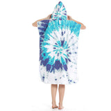 Quick Dry Towel Bath Robe Poncho for Surfing Beach Swim Outdoor Sports-Style 4