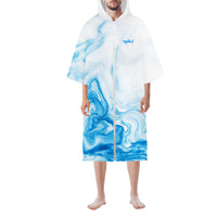 Quick Dry Towel Bath Robe Poncho for Surfing Beach Swim Outdoor Sports-Style 5