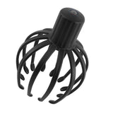 Electric Head Massager Octopus Claw Scalp Massage Tool Scalp Muscle Relaxation Equipment-Black