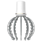 Electric Head Massager Octopus Claw Scalp Massage Tool Scalp Muscle Relaxation Equipment-Grey