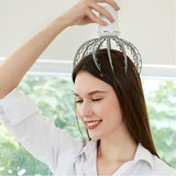 Electric Head Massager Octopus Claw Scalp Massage Tool Scalp Muscle Relaxation Equipment-Grey
