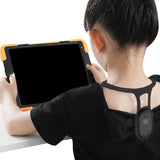 LCD Display Posture Training Portable Body Shaping Neck Instrument Black