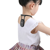 LCD Display Posture Training Portable Body Shaping Neck Instrument Black