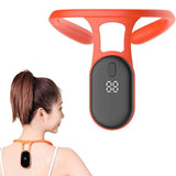 LCD Display Posture Training Portable Body Shaping Neck Instrument-Orange