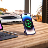 For iPhone 14 Series Magnetic Case Shockproof Cover Purple