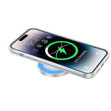 For iPhone 14 Series Magnetic Case Shockproof Cover Silver