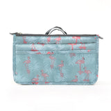 Bag Insert Organiser Handbag Women Travel Makeup Purse Pouch Organiser-Sky Blue
