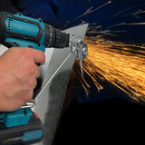 7pcs Electric Drill Plate Cutter Sheet Precise Cutting Sheet Cutter Drill Attachments