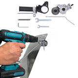 7pcs Electric Drill Plate Cutter Sheet Precise Cutting Sheet Cutter Drill Attachments
