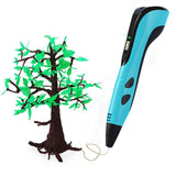 3D Printing Pen with 13 PCL Filaments DIY Crafting Doodle Drawing Gift Blue