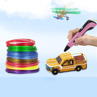 3D Printing Pen with 13 PCL Filaments DIY Crafting Doodle Drawing Gift Pink