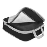 6 Pcs Set Packing Travel Storage Bags Clothes Packing Pouch Packing Organizers Black
