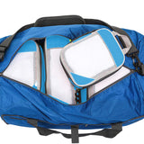 6 Pcs Set Packing Travel Storage Bags Clothes Packing Pouch Packing Organizers Blue