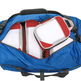 6 Pcs Set Packing Travel Storage Bags Clothes Packing Pouch Packing Organizers Red