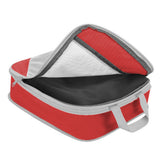 6 Pcs Set Packing Travel Storage Bags Clothes Packing Pouch Packing Organizers Red