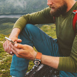 Alpine Loop Watch Band Strap Orange