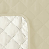 Recliner Cover Furniture Protector Soft and Comfortable Pet Sofa Cover Beige