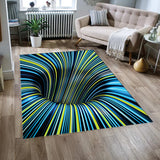 FancyGrab 3D Optical Illusion Mat Non-slip Floor Mat Living Room Decor Mat Style 1
