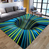 FancyGrab 3D Optical Illusion Mat Non-slip Floor Mat Living Room Decor Mat Style 1