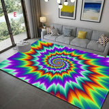 FancyGrab 3D Optical Illusion Mat Non-slip Floor Mat Living Room Decor Mat Style 2