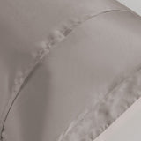 FancyGrab Envelope Pillow Cover Silky Satin Pillow Case Long Pillowcase Light Brown