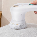 FancyGrab 5 in 1 Handheld Electric Cleaning Brush USB Rechargeable Electric Dishwashing Brush Shower Scrubber Cleaning Tool Kit