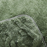 T-shaped Recliner Couch Cover Lift Reclining Recliner Chair Cover Recliner Cushion Slipcover Green