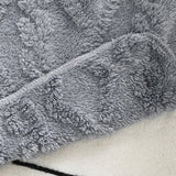 T-shaped Recliner Couch Cover Lift Reclining Recliner Chair Cover Recliner Cushion Slipcover Grey