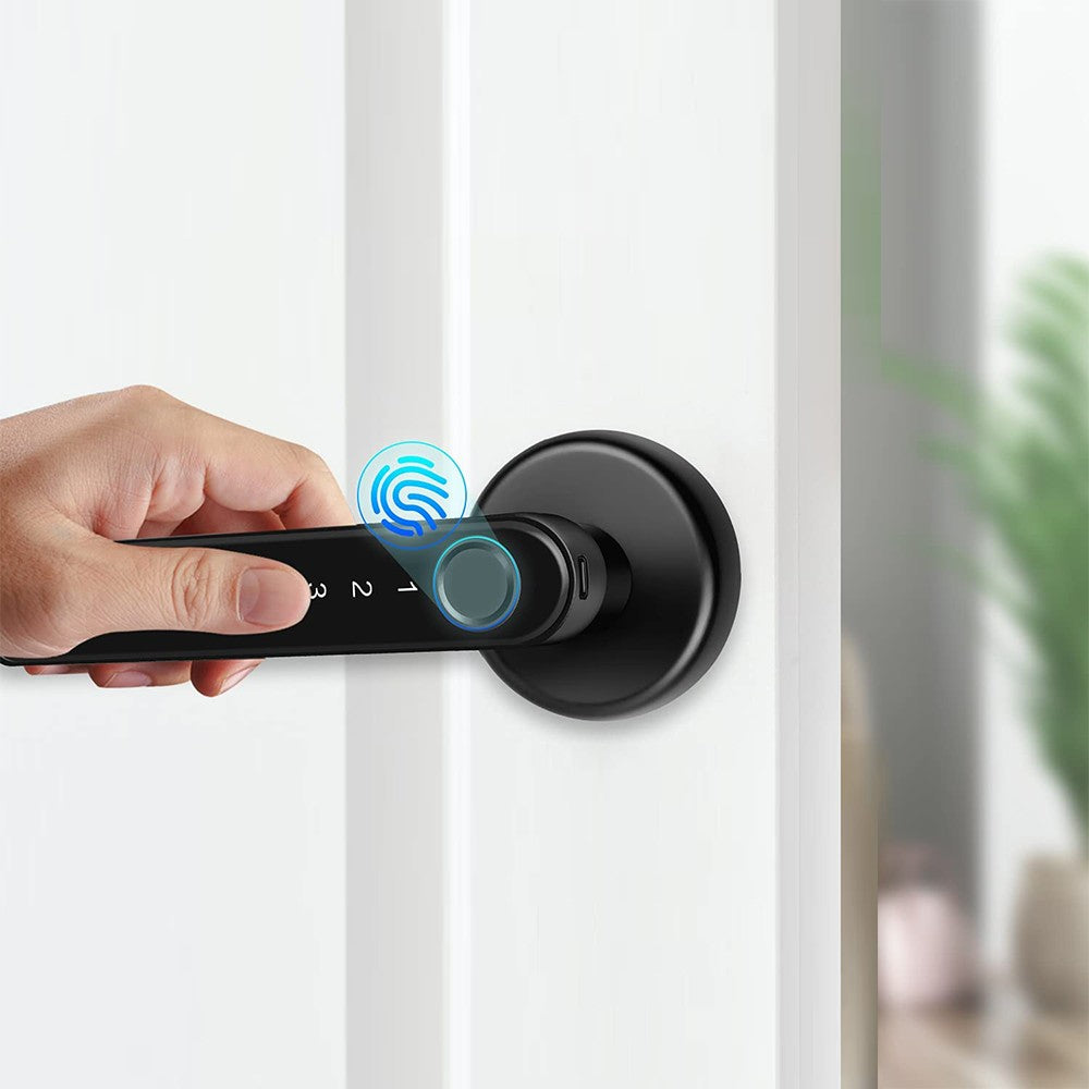 FancyGrab Indoor Fingerprint Lock Smart Fingerprint Door Lock Digital ...