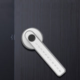 FancyGrab Indoor Fingerprint Lock Smart Fingerprint Door Lock Digital Password Door Lock Sliver