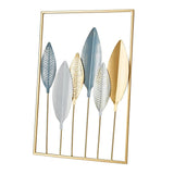 Metal Wall Decor Leaf Hanging Decoration Wall Art Home Decor Wall Ledges Style 1