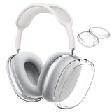 FancyGrab 2pcs Headphone Clear Case Shockproof Full Cover Protector for Apple AirPods Max Transparent