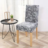 2Pcs Stretch Chair Slipcovers Removable Universal Chair Protector Covers Style 3