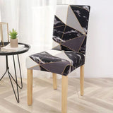 2Pcs Stretch Chair Slipcovers Removable Universal Chair Protector Covers Style 4