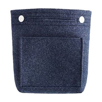 Felt Bag Organizer Handbag Insert Liner Tote Bag Dark Blue
