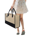 Women Canvas Tote Bag Handbag Present Bag Style 1