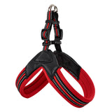 No Pull Adjustable Dog Harness Reflective Pet Vest Pet Supplies Medium Red