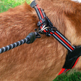 No Pull Adjustable Dog Harness Reflective Pet Vest Pet Supplies Extra Small Red