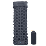 Inflatable Sleeping Pad Outdoor Camping Cushion Portable Soft Air Mattress Navy