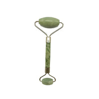 100% Natural Jade Facial Roller Double Neck Massager