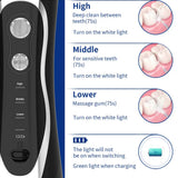 Cordless Electric Water Flosser Oral Irrigator Teeth Cleaning Device Teeth Cleaner with 7 Jet Tips Black