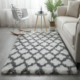 Fluffy Shaggy Soft Carpet Area Rugs For Living Room