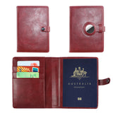 Passport Holder Travel Passport Wallet Passport Protective Case Red