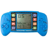 Pocket Handheld Video Game Device 3.5in Brick-Style Player with 23 Classic Games – Blue