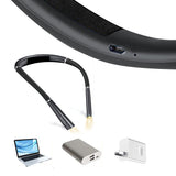 LED Neck Reading Light Book Light for Reading in Bed-Black