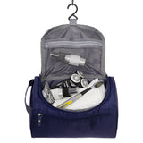 Travel Makeup Bag Cosmetic Toiletry Case Hanging Wash Organizer-Navy