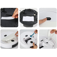 Automatic Smart Sweeping Robot Vacuum Cleaner Dry Wet Floor Mop Spray