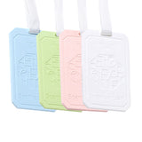 4Pcs Hanging EVA Wardrobe Aromatherapy Tablets Car Air Freshener Incense Tablets with Lanyard 的副本