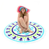 FancyGrab Microfibre Round Beach Towel Style 1