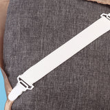 4pcs Bed Sheet Grippers Blankets Clips Sheet Holder Clips Clamps Fastener Quilt Cover Grippers